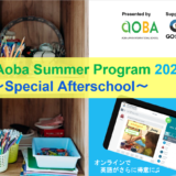 Aoba Summer Program 2023  ～Special Afterschool～ supported by GO School